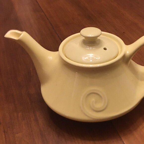 1940's "Atomic Age" Ohio Pottery Musical Teapot - Picture 1 of 7